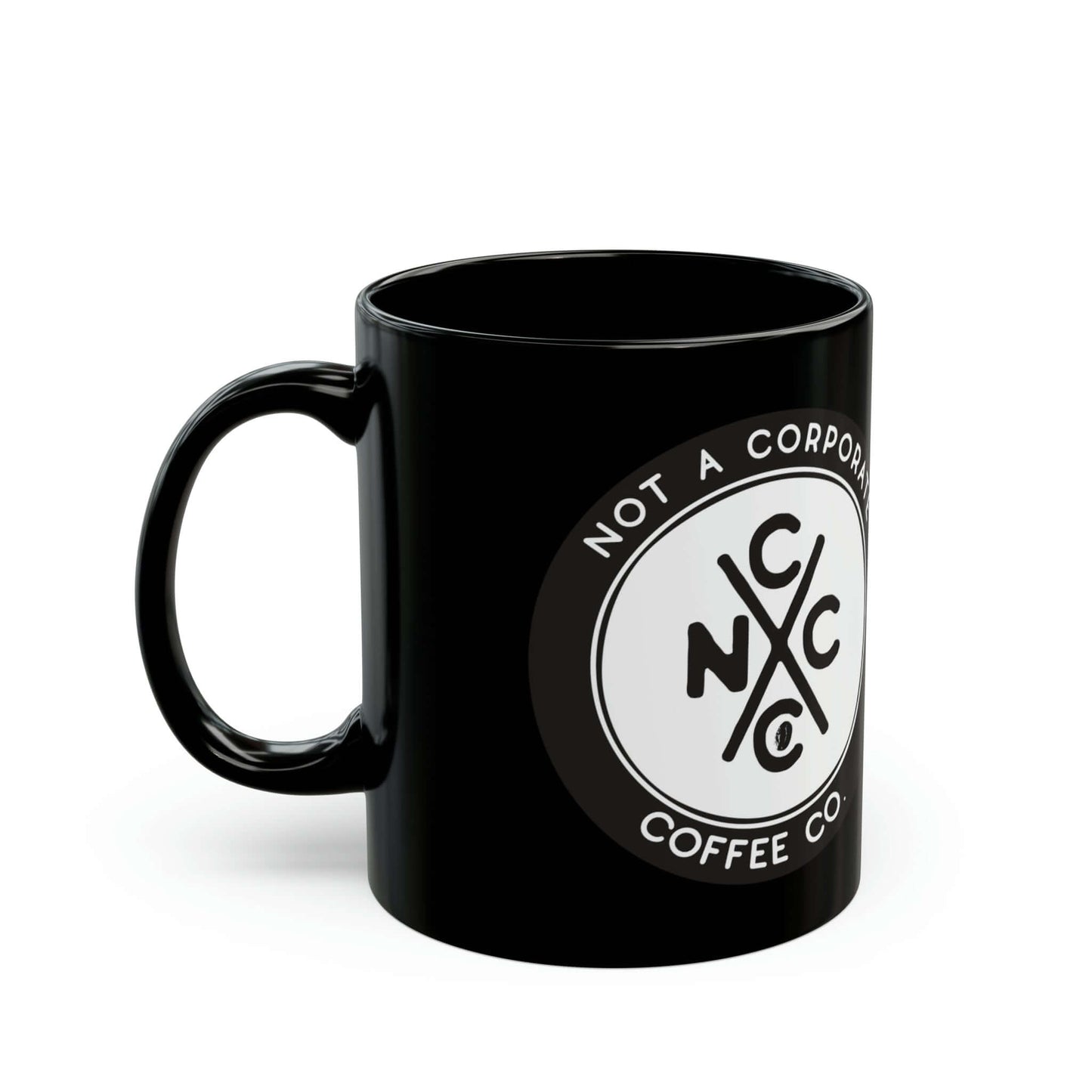 Classic logo Black Mug (11oz)