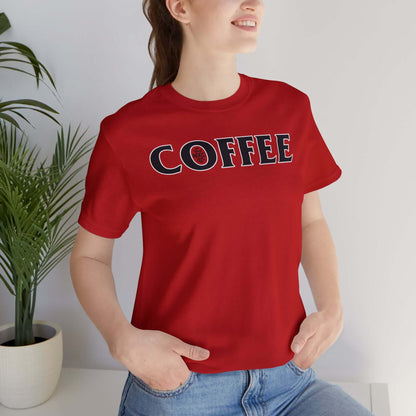 Punk COFFEE Logo Unisex Short Sleeve Tee